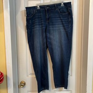 Women’s Sonoma boyfriend jeans size 18w
